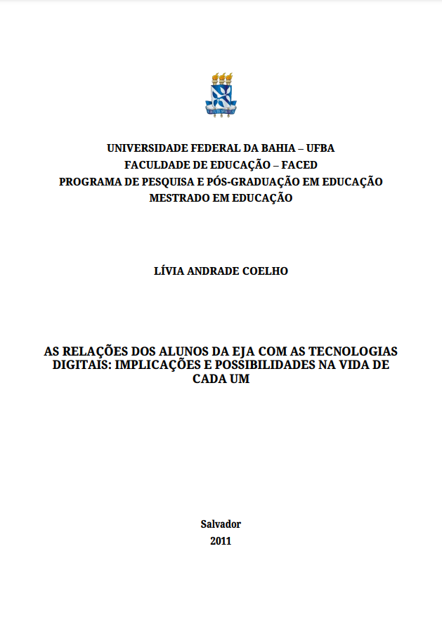 Leia mais sobre o artigo As Relações dos alunos da EJA com as tecnologias digitais: implicações e possibilidades na vida de cada um