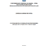 Leia mais sobre o artigo Cultura digital e formação de professores: articulação entre os Projetos Irecê e Tabuleiro Digital