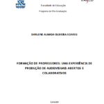 Leia mais sobre o artigo Formação de professores: uma experiência de produção de audiovisuais abertos e colaborativos