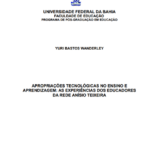 Leia mais sobre o artigo Apropriações tecnológicas no ensino e aprendizagem: as experiências dos educadores da Rede Anísio Teixeira