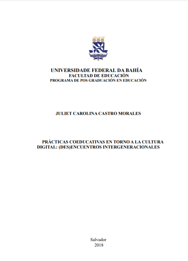 Leia mais sobre o artigo Prácticas coeducativas en torno a la cultura digital: (des) encuentros intergeneracionales