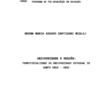 Leia mais sobre o artigo Universidade e Região: Territorialidade da Universidade Estadual de Santa Cruz