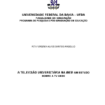 Leia mais sobre o artigo A Televisão Universitária na Web: Um estudo sobre a TV UESC